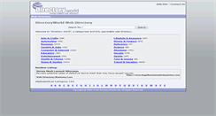 Desktop Screenshot of directoryworld.net